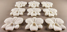 9 x Edible 3D 48mm Orchid, Orchids, flowers, flower, icing toppers, cake cupcakes decorations T038
