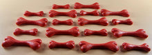 18 x Edible 3D 44mm Dog bones bone, icing toppers, cake cupcakes decorations T037