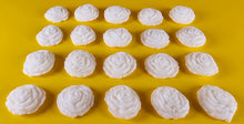 20 x Edible 3D 20mm roses rose flowers icing toppers, cake cupcakes decorations T009
