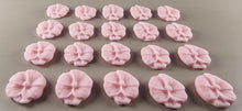 20 x Edible 3D 20mm flower flowers icing toppers, cake cupcakes decorations T028