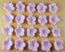 20 x Edible 3D 25mm Cherry Blossoms Flowers, icing toppers, cake cupcakes decorations T069