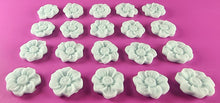 20 x Edible 3D 22mm flower flowers icing toppers, cake cupcakes decorations T025