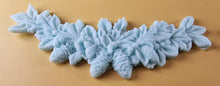 4 x Edible 3D 110mm Garlands, Christmas icing toppers, cake cupcakes decorations T097