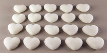 20 x Edible 3D 20mm Hearts icing toppers, cake cupcakes decorations T058