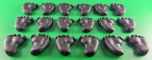 18 x Edible 3D 30mm Baby Feet icing toppers, cake cupcakes decorations T041