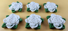 5 x Edible 3D 35mm High Detail Roses icing toppers, cake cupcakes decorations T108