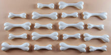 18 x Edible 3D 44mm Dog bones bone, icing toppers, cake cupcakes decorations T037