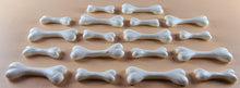 18 x Edible 3D 44mm Dog bones bone, icing toppers, cake cupcakes decorations T037