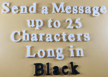 25 x Edible 3D Personalized Times New Roman Font, icing toppers, cake cupcakes decorations T083