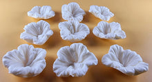 9 x Edible 3D 38mm Hibiscus flower flowers, icing toppers, cake cupcakes decorations T035