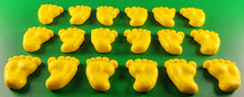 18 x Edible 3D 30mm Baby Feet icing toppers, cake cupcakes decorations T041