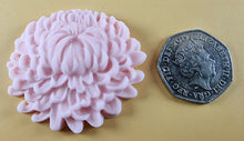 10 x Edible 3D 50mm Chrysanthemum Flower Set icing toppers, cake cupcakes T111