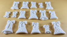 15 x Edible 3D 35mm Christmas Jingle Bells, icing toppers, cake cupcakes decorations T092