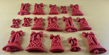 15 x Edible 3D 35mm Christmas Jingle Bells, icing toppers, cake cupcakes decorations T092