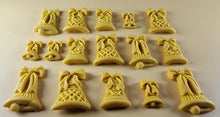 15 x Edible 3D 35mm Christmas Jingle Bells, icing toppers, cake cupcakes decorations T092