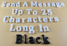 25 x Edible 3D Personalized Cumbria Font Text, icing toppers, cake cupcakes decorations T082