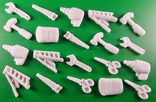 20 x Edible 3D 25mm Tool set icing toppers, cake cupcakes T124