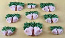 9 x Edible 3D 40mm Jingle Bells icing toppers, cake cupcakes decorations T103