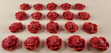 20 x Edible 3D 20mm flower flowers icing toppers, cake cupcakes decorations T029