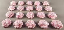 20 x Edible 3D 23mm high detail roses rose flowers icing toppers, cake cupcakes decorations T018