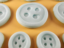 20 x Edible 3D 42mm Button Set, icing toppers, cake cupcakes decorations T079