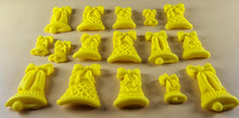15 x Edible 3D 35mm Christmas Jingle Bells, icing toppers, cake cupcakes decorations T092