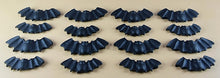 16 x Edible 3D 45mm Halloween Mixed Size Bats, icing toppers, T135