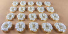 20 x Edible 3D 20mm flower flowers icing toppers, cake cupcakes decorations T027