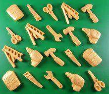 20 x Edible 3D 25mm Tool set icing toppers, cake cupcakes T124