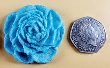 9 x Edible 3D 40mm Rose Flowers icing toppers, cake cupcakes T130
