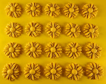 20 x Edible 3D 20mm daisies daisy flowers icing toppers, cake cupcakes decorations T016