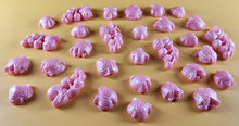30 x Edible 3D 10mm Snowdrop Flowers, icing toppers, cake cupcakes decorations T066