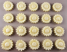 20 x Edible 3D 22mm flower flowers icing toppers, cake cupcakes decorations T030