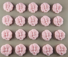 20 x Edible 3D 20mm flower flowers icing toppers, cake cupcakes decorations T028