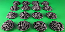 16 x Edible 3D 30mm roses rose flowers icing toppers, cake cupcakes decorations T010