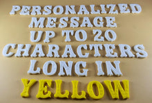 20 x Edible 3D 25mm Personalized Letters, Text, icing toppers, cake cupcakes decorations T084
