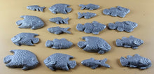 18 x Edible 3D 40mm Fish Set, icing toppers, cake cupcakes decorations T073