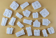 20 x Edible 3D 20mm Birthday, Chirstmas Presents, icing toppers, cake cupcakes decorations T087
