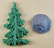 9 x Edible 3D 60mm High Detail Trees Set icing toppers, cake cupcakes T113