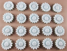 20 x Edible 3D 22mm flower flowers icing toppers, cake cupcakes decorations T030