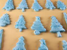 15 x Edible 3D 45mm Christmas Trees, icing toppers, cake cupcakes decorations T088