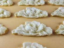 12 x Edible 3D 55mm Rose Bunches, icing toppers, cake cupcakes decorations T080