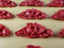 12 x Edible 3D 55mm Rose Bunches, icing toppers, cake cupcakes decorations T080