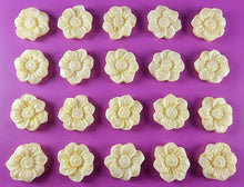 20 x Edible 3D 22mm flower flowers icing toppers, cake cupcakes decorations T025