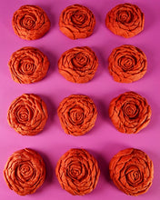 12 x Edible 3D 36mm large roses rose flowers icing toppers, cake cupcakes decorations T013