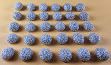 30 x Edible 3D 11mm Dahlia Flowers, icing toppers, cake cupcakes decorations T065