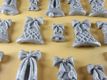 15 x Edible 3D 35mm Christmas Jingle Bells, icing toppers, cake cupcakes decorations T092