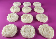 12 x Edible 3D 36mm large roses rose flowers icing toppers, cake cupcakes decorations T013