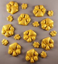 18 x Edible 3D 40mm Dog Paws, icing toppers, cake cupcakes decorations T036
