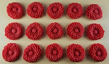 15 x Edible 3D Large Dahlia flowers, icing toppers, cake cupcakes decorations T078